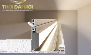 Cách nẹp nhôm đèn LED định nghĩa lại sự sang trọng hiện đại