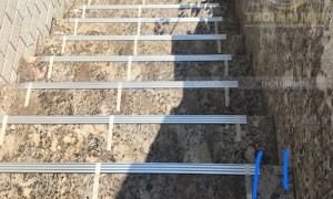 Cách xử lý khe hở khi lắp nẹp nhôm cầu thang đúng kỹ thuật