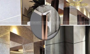 Đừng bỏ qua các khe nối và góc tường khi thi công nội thất