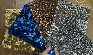 Không Gian Sang Trọng Hơn Với Tấm Inox Sóng Nước