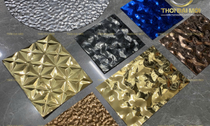 Nâng Tầm Nội Thất Với Tấm Inox Sóng Nước Cao Cấp