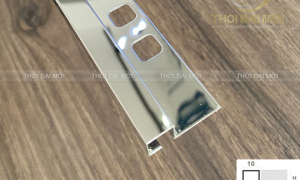 Nẹp inox 1 cánh góc vuông – khi nào dùng thay vì 2 cánh và ứng dụng chuyên biệt