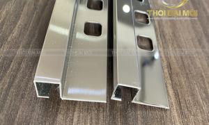 Nẹp Inox 1 Cánh Góc Vuông: Giải Pháp Hoàn Thiện Linh Hoạt Cho Các Vị Trí Đặc Biệt