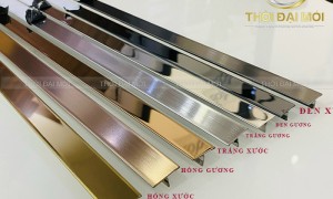 Nẹp Inox Chữ T Với Những Gam Màu Tạo Dấu Ấn Riêng Cho Không Gian
