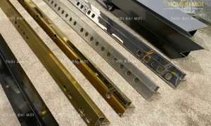 Nẹp inox góc vuông 2 cánh có chắc chắn hơn loại 1 cánh không?