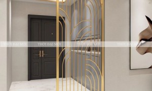 Nẹp Inox Trang Trí Vách Biến Mọi Vách Tường Thành Điểm Nhấn