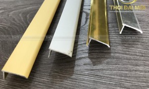 Nẹp nhôm chữ L và định nghĩa điểm kết thúc trong thiết kế nội thất