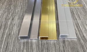 Nẹp Nhôm Sàn Nhựa Điểm Nhấn Hoàn Thiện Cho Không Gian Nội Thất Hiện Đại