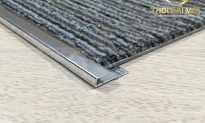 Nẹp Nhôm Thảm Ở Cửa Ra Vào: Thảm Gặp Sàn Gì Thì Nên Chọn Nẹp Kết Thúc Loại Nào?
