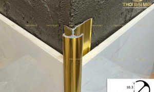 Những vị trí trong nhà bắt buộc nên dùng nẹp góc tròn 2 cánh