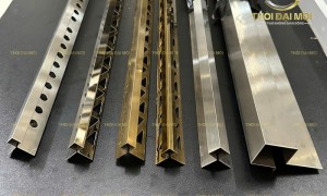 Những vị trí trong nhà dễ phát sinh sửa chữa nếu thiếu nẹp inox góc gạch vuông