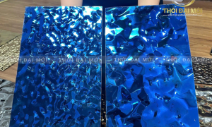Tấm Inox Sóng Nước Điểm Chạm Ánh Sáng Cho Không Gian Thượng Lưu
