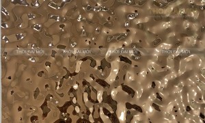 Tấm inox vân sóng nước đỉnh cao nghệ thuật trang trí nội ngoại thất hiện đại