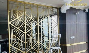 Thiết Kế Nẹp Inox Trang Trí Vách Theo Yêu Cầu Cho Khung Vách Ấn Tượng