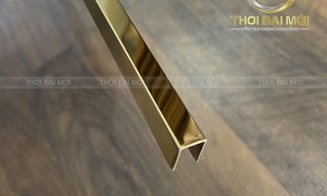 Xóa Khuyết Điểm Công Trình Bằng Nẹp Inox Chữ U
