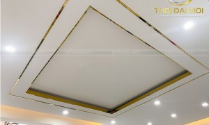 Xu Hướng Inox Trang Trí Trần: Khi Trần Nhà Trở Thành Điểm Nhấn Của Nội Thất