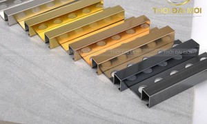 Cách dùng nẹp inox góc vuông bảo vệ góc cột khỏi va đập