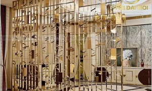 Inox Trang Trí Nội Thất: Giải Pháp Toàn Diện Cho Trần, Vách và Cầu Thang