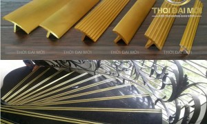 Khi nẹp đồng chữ T trở thành “điểm chạm” của kiến trúc sang trọng