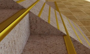 Làm thế nào để chọn gạch và nẹp nhôm chống trơn cầu thang?