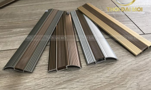 Nâng Tầm Không Gian, Bền Đẹp Vượt Thời Gian Cùng Nẹp Nhôm Sàn Gỗ