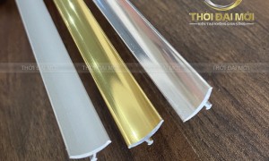 Nẹp nhôm góc tròn trong nội thất nhà ở hạng sang: Nâng tầm sự tinh tế từ chi tiết nhỏ nhất