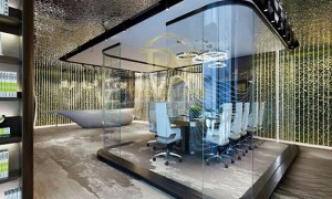 Tấm inox sóng nước và trải nghiệm không gian đa giác quan