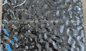 Tạo điểm nhấn độc đáo với tấm inox sóng nước cho không gian của bạn