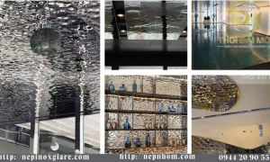 Ứng dụng tấm inox sóng nước trong 5 loại dự án cao cấp