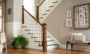 Ý tưởng trang trí cầu thang - thiết kế đẹp từ gỗ và nẹp trang trí kim loại