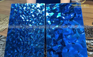INOX SÓNG NƯỚC XANH GƯƠNG