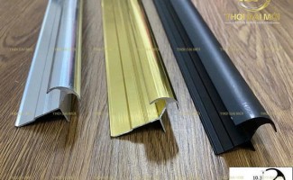 Nẹp Góc Tròn 2 Cánh Nhôm