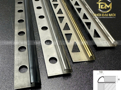NẸP INOX GÓC TRÒN IR8MM