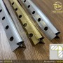 Nẹp góc tròn 2 cánh Inox