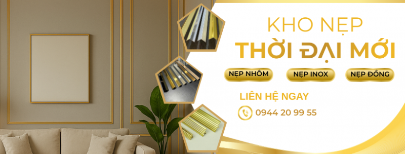 Chuyên sản xuất nẹp đồng nẹp nhôm nẹp inox